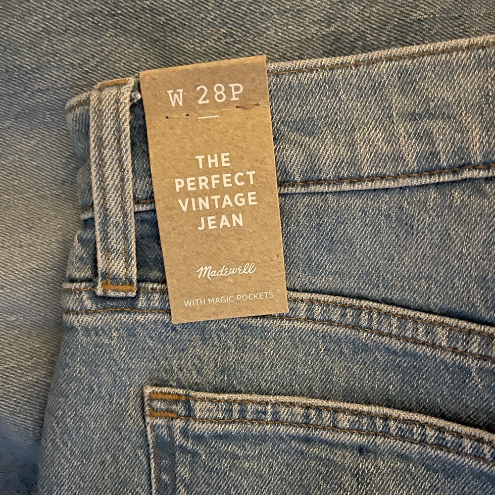 Madewell The Perfect Vintage Jean - 28 Petite